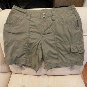 The North Face Olive Green Women's Hiking Shorts